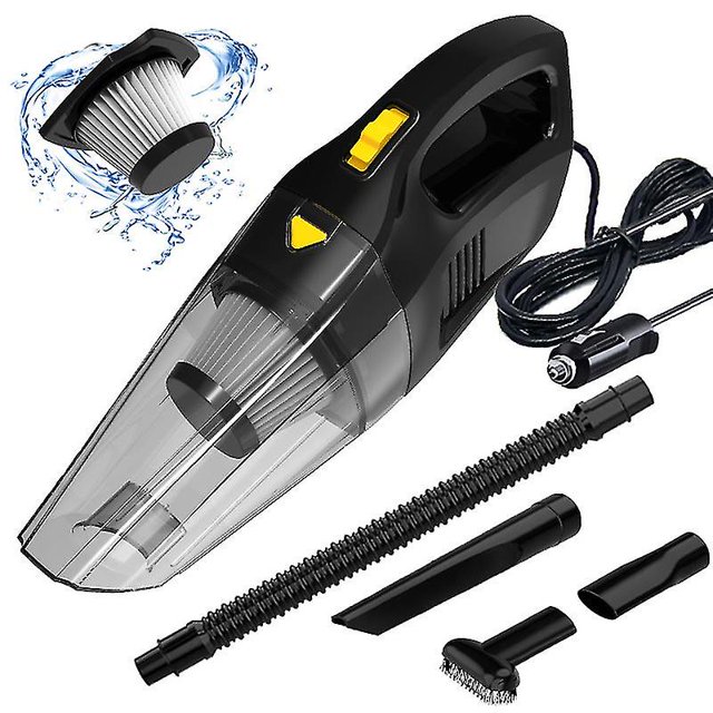 Aspirador de mano 3 en 1, aspirador portátil inalámbrico de 120w / 7000pa con filtro Hepa, húmedo y seco, 30 minutos de trabajo, batería recargable de bajo ruido kaili Sencillez