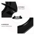 thumbnail image 3 of Raindrops Iron Burner Ring Black Cast Iron Non Slip Stove Ring for Cooking 1Pcs, 3 of 8