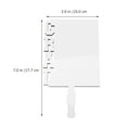 thumbnail image 2 of SASABAXI Sublimation Glass Photo Frame Blank Design Rectangle Wedding Decoration 1Pcs, 2 of 8