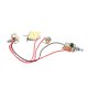 thumbnail image 5 of Conjunto de arnés de cableado de guitarra interruptor potenciómetro volumen para accesorios de instrumentos musicales, 5 of 9