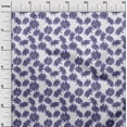 thumbnail image 3 of oneOone Rayon Violet Fabric Floral Sewing Craft Projects Fabric Prints By Yard 56 Inch Wide, 3 of 4