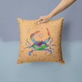 thumbnail image 2 of Carolines Treasures 8467PW1414 Crab Fabric Decorative Pillow 14HX14W multicolor, 2 of 4