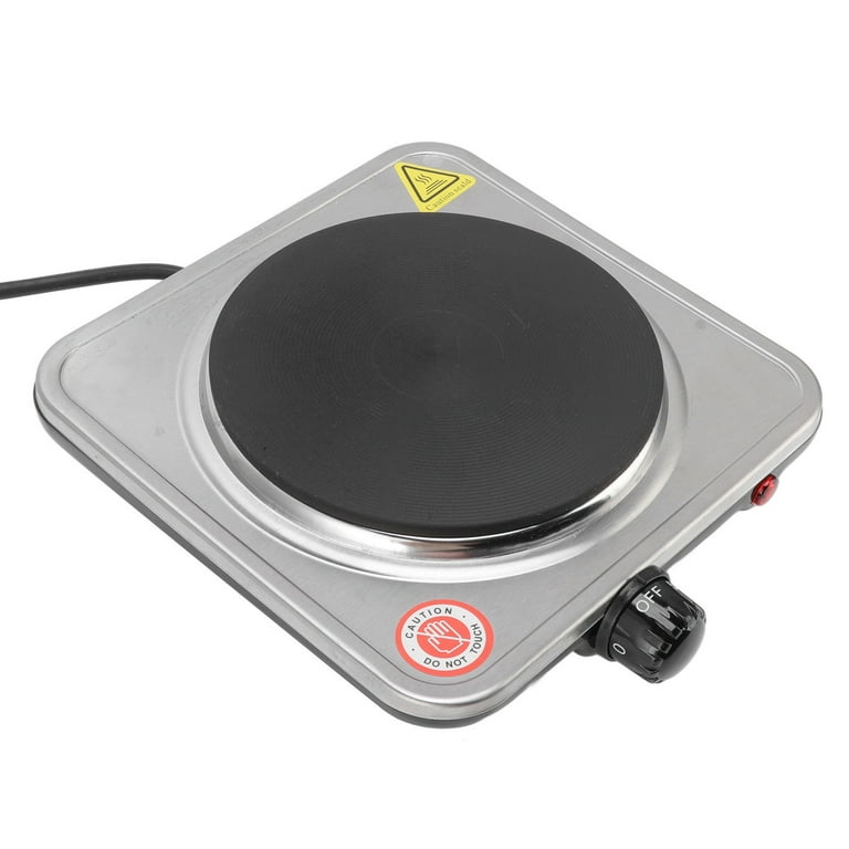 HElectQRIN 1000W Electric Hot Plate,Portable Hot Plate,1000W
