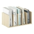 thumbnail image 2 of Furinno Hermite Desk Organizer with File Holder and Desktop Bookshelf, Natural Oak, 2 of 6