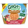thumbnail image 1 of GoGo squeeZ Homestyle Baked Apple Fruit Sauce Cup 97gr, 1 of 1