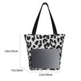 thumbnail image 3 of Kll Tote Bag For Women Similar To Leopard Print Print Shopping Grocery Reusable Bags For Office School Shopping Travel, 3 of 7