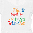 thumbnail image 4 of Inktastic Nana and Poppy Love Me Girls Baby Dress, 4 of 5