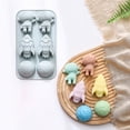 thumbnail image 6 of Verdental 12-Cavity Chocolate & Candy Silicone Molds, Including Astronauts, Space, and Earth Rocket, Reusable, Non Stick, 2 Count, 6 of 6