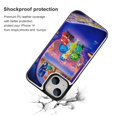 thumbnail image 2 of Funda tipo cartera con tarjetero para iPhone 14, de piel sintética con tapa trasera tipo folio, función atril, ranuras para tarjetas, para mujeres y niñas, con doble cierre magnético, a prueba de, 2 of 6