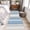 blue, variant on Red Vertical Striped Round Area Rug 4 FT, Non Slip Indoor Outdoor Rug, Farmhouse Minimalist Abstract Lines Washable Soft Circular Carpet Non-Shedding Floor Mat for Coffee Table Nursery Foyer Balcony