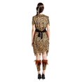 thumbnail image 2 of Disfraz de salvaje primitivo para hombres y mujeres adultos, Fred Flinstones, Edad de Piedra, hombre indio, Cosplay femenino, Carnaval, Mardi Gras, Fancy Dre, 2 of 5