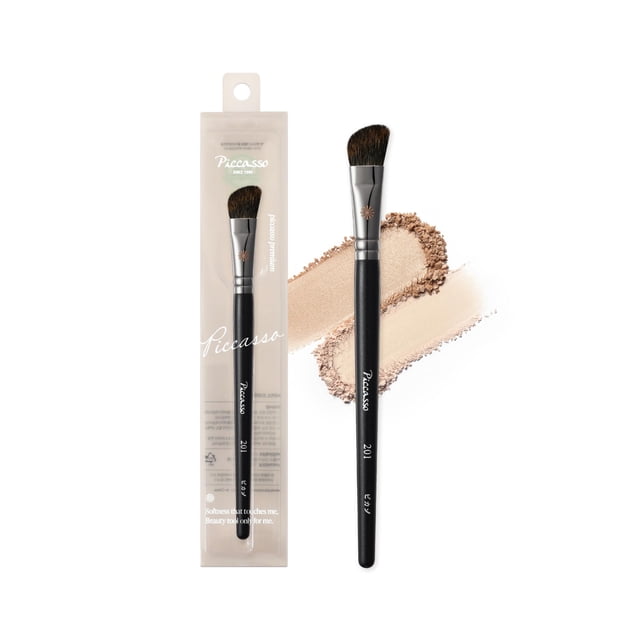 Brocha de maquillaje Piccasso 201 para sombrear la nariz, cabello suave