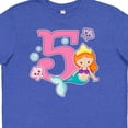 thumbnail image 4 of Inktastic I Am 5 Years Old Birthday with Mermaid Youth T-Shirt, 4 of 5