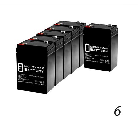 6V 4.5AH SLA Replacement Battery for Yuntong YT-645 - 6 (Best 6v Golf Cart Battery)