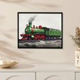 thumbnail image 3 of Nawypu Canvas Wall Art Watercolor Transportation Train Canvas Painting Prints for Home Boys Bedroom Wall Decor Framed Artwork Gifts, 3 of 4