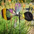 thumbnail image 4 of In the Breeze 2620 — Pivoting Bumble Bee Bug Spinner — Colorful, Fun Wind Spinner and Wind Direction Indicator, 4 of 4