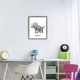 thumbnail image 3 of Stupell Industries Eclectic Meet The Triceratops Gray Floating Frame Canvas Art, 17 x 21, by Christine Simpson Art, 3 of 7