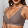 thumbnail image 2 of VFRGHD 2026 Women Seamless Wireless Bras Push Up Deep V Bras For Women No Underwire Supportive Bralettes Full Coverage Bra Lightly Comfort Bra, 2 of 4