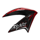 thumbnail image 3 of Cubierta Tapa Derecha De Tanque Vento Crossmax 250 Original Rojo/negro, 3 of 4