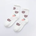 thumbnail image 2 of Bibifish Womens Socks Thick Coral Velvet Socks Warm Miedium Tube Socks Colorful Cute Heart Printed Home Sleeping Socks For Ladies, 2 of 9