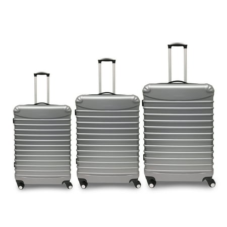 Golden Hills Savanna 20/24/28” 3 Piece ABS Hardshell Spinner Luggage Set