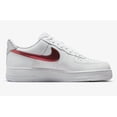 thumbnail image 4 of Ni&ke Air Force 1 Low '07 White Picante Red Sneaker Shoes 49.5 US 15 FD0654-100, 4 of 6
