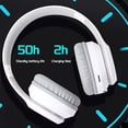 thumbnail image 3 of Audífonos Inalámbricos Bluetooth,Over-Ear Active Noise Cancellation Stereo Headset,8-10 Horas de Tiempo de Reproducción,Audífonos Inalámbricos con Micrófono, 3 of 5