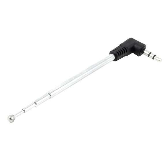 22cm Long Telescopic Antenna 3.5mm Male Plug Connector for FM Radio