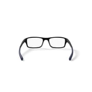 Oakley Unisex Rectangular Chamfer Eyeglasses Satin Black 53mm