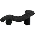 thumbnail image 3 of Meridian Furniture Marcella Black Fabric Upholstered Chaise Lounge, 3 of 9