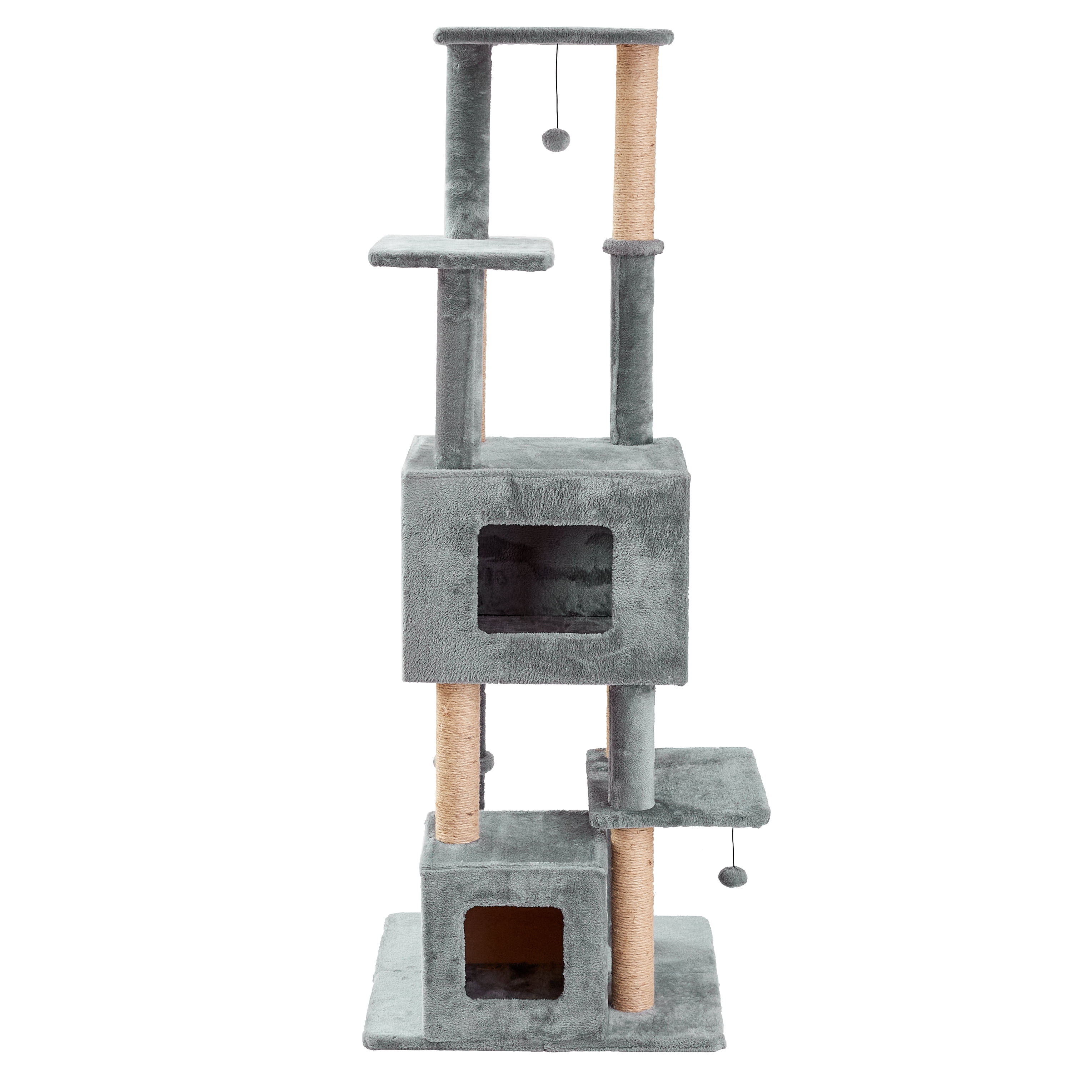 Two by Two Honeycrisp 67-inch Cat Tower and Playground