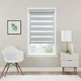 thumbnail image 2 of Achim Home Furnishings Cordless Celestial Room Darkening Double Layered Shade, 2 of 4