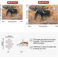 thumbnail image 3 of Dreamtimes Elephant Jigsaw Puzzles 1000 Piece for Adults Large Puzzle Game Challenging Family Puzzle Game for Adults Teens 29.5" x 19.7", 3 of 7
