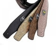 Leather Guitar Strap Fits Acoustic, Electric, and Guitars, Adjustable