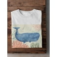 thumbnail image 3 of Underwater Whale T-Shirt Men -Victoria Borges Designs, Male 3X-Large, 3 of 4