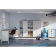 thumbnail image 5 of Pemberly Row Modern 36" Wide 2 Door Storage Cabinet in White, 5 of 11