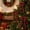 Wine, variant on Velvet Christmas Bows, 12PC Glitter Christmas Tree Bows, 6.3 X 11.8 Inch Vintage Ribbon Bows for Xmas Tree Topper Wreath Staircase
