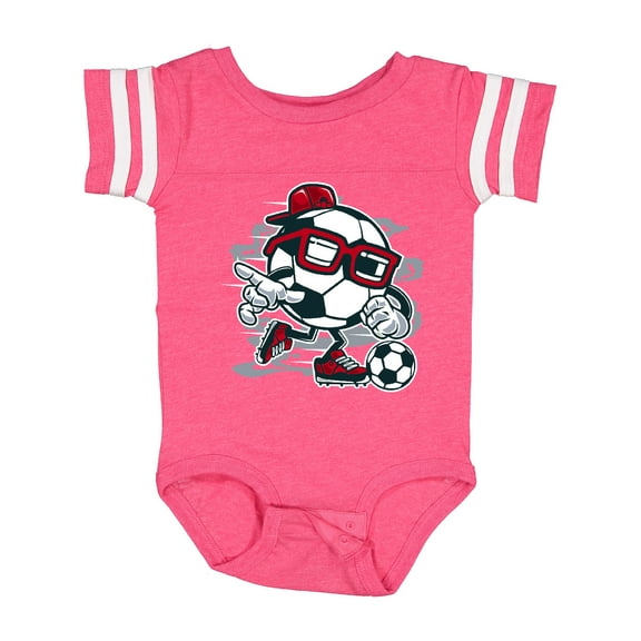 Inktastic Soccer Ball Boys or Girls Baby Bodysuit
