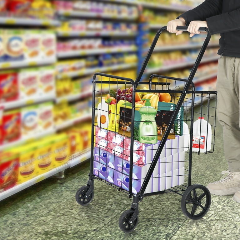 Hula kaiiページ ZENSTYLE Heavy Duty Foldable Shopping Cart with Swivel