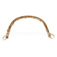 thumbnail image 3 of DIY Real Bamboo Wooden Purse Bag Handle Handbag Replacement , Buckle, as described, 3 of 8