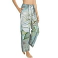 thumbnail image 3 of Kdxio Women's Comfy Stretch Vintage Rose1Print Drawstring Pajama Pants-Medium, 3 of 9