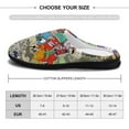 thumbnail image 2 of Mens Cozy Slippers The Cuphead Show Warm Soft Plush Slipper Slip-on House Shoes for Home Indoor Outdoor, 2 of 7