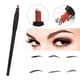 thumbnail image 2 of Qarigey 10 unidades de pluma de sombreado de plástico, 12 pines, Manual profesional, salón de interior, maquillaje de arte corporal, Mejoradores de cejas y pestañas, 2 of 6