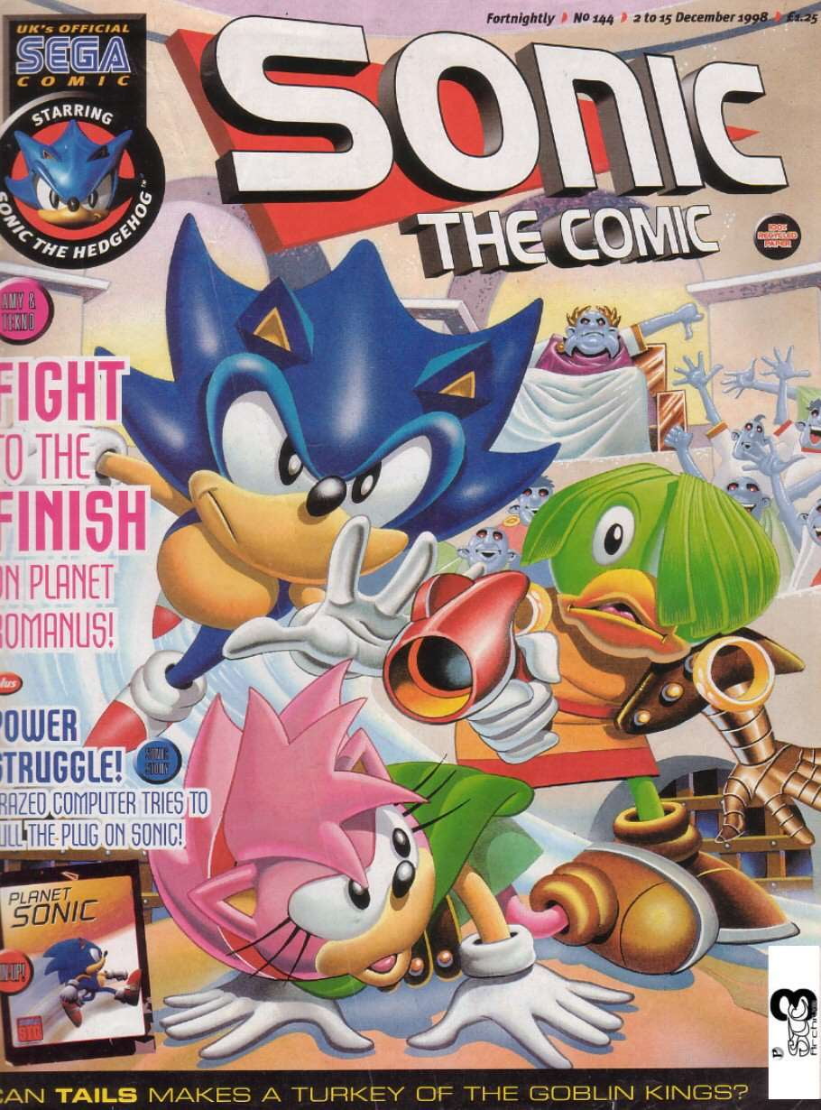  Sonic the Comic #54 FN ; Fleetway Quality comic book
