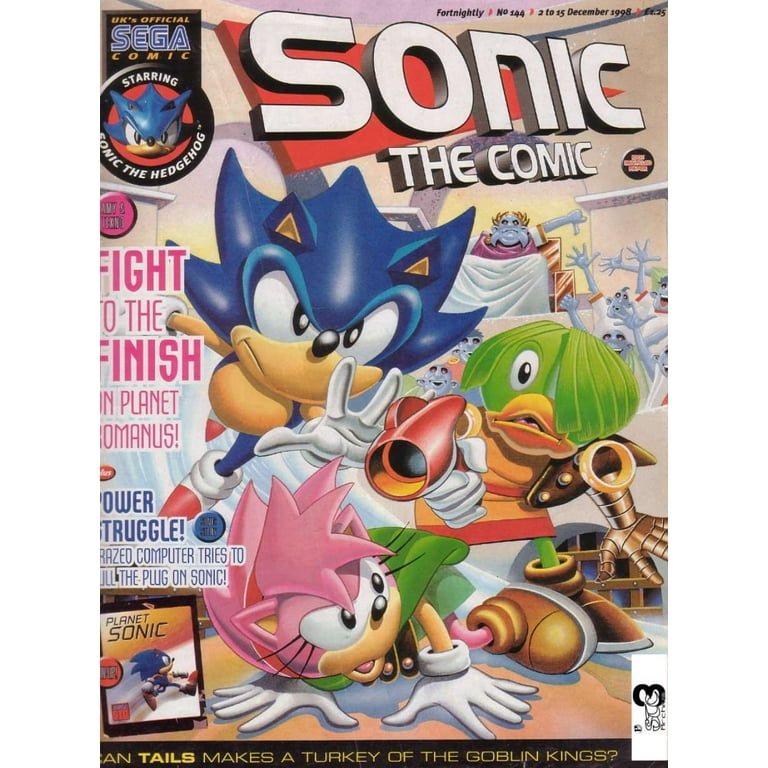 Sonic the Comic #144 VF ; Fleetway Quality Comic Book