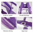 thumbnail image 3 of Kuphy 17" Clear Backpack Water Resistant Transparent Backpack Large Capacity Bookbag School Bag With Adjustable Straps For School, Work, Stadium, Security Travel, College, 3 of 9
