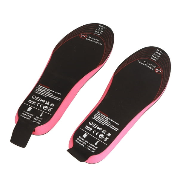Semelles Chauffantes Bricolage Télécommande Intelligente USB Rechargeable Semelles Chauffantes Électriques pour Hommes Femmes