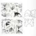 thumbnail image 1 of Oubit Holiday Stamps,Transparent Stamps DIY Hand Clear Stamp Set Silicone Stamps Highly Versatile, 1 of 9