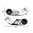 thumbnail image 6 of Krator Universal 3" Short Angled Adjustable Highway Foot Peg Mounting Kit Compatible with Indian Motorcycles with 1.25" Engine Guards, 1 Pair, Chrome, 6 of 9