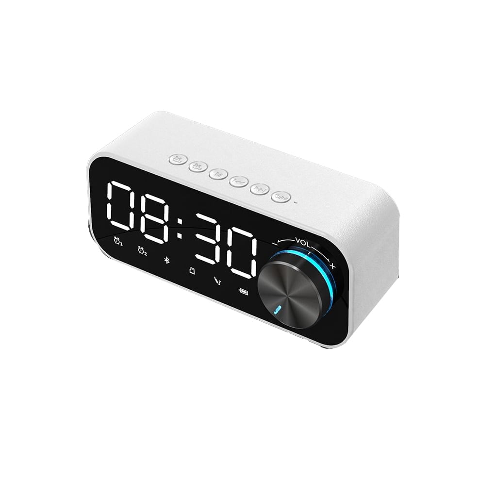 Amaiiu Alarm Clock Timing Device Wireless Speaker Large Screen Fine
